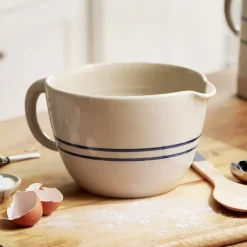 garrett-wade USA Made Stoneware Half-Gallon Batter Bowl Outlet