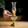 garrett-wade Victorian-Style Glass Oil Lamp Hot