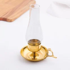 garrett-wade Vintage-Inspired Brass Candle Holder Sale