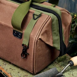 Garrett Wade Waxed Canvas Doctor's Style Bag New