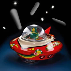 garrett-wade Windup Tin Flying Saucer
