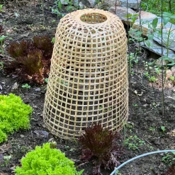 garrett-wade Woven Bamboo Garden Cloche